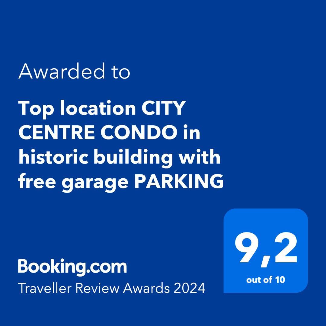 Top Location City Centre Condo In Historic Building With Free Garage Parking Ljubljana Buitenkant foto